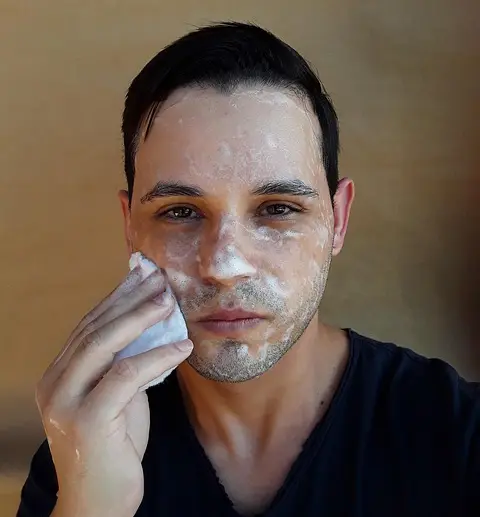Facial care routine